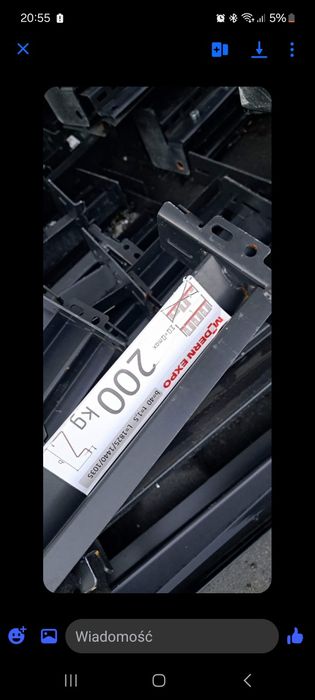 Regały magazynowe MODERN EXPO | 20 modułów | H 260 cm | komplet półek