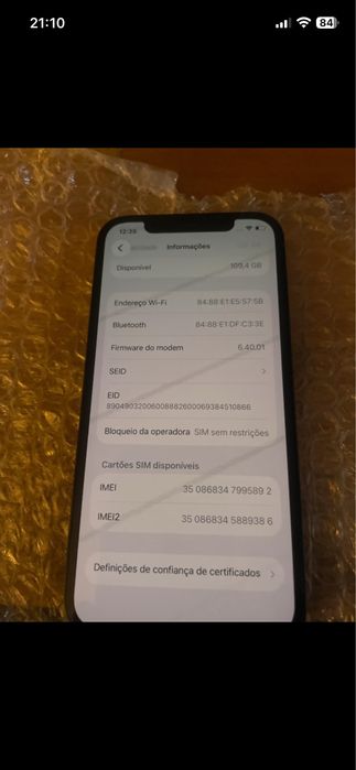 Iphone 12 Novo …….