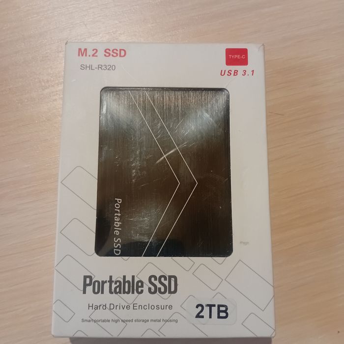 Зовнішній ssd-накопичувача dealmor 2 тб