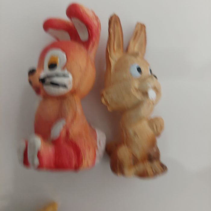 Figurki królika PRL