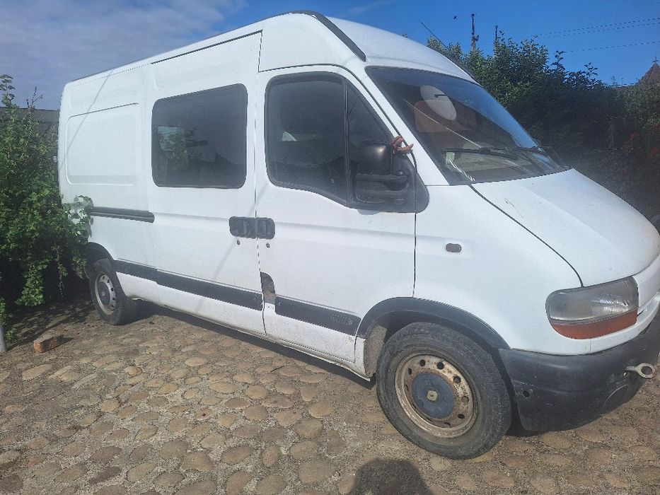 Рено мастер 2.5 renault master 2003 білий на ходу