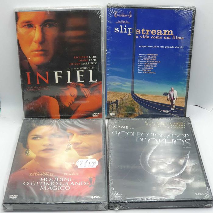 Lote 15/3 - Pack de 18 Filmes Selados em DVD - Ref.VI