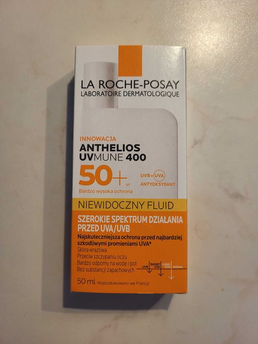 La Roche Posay Anthelios SPF 50+ niewidoczny fluid