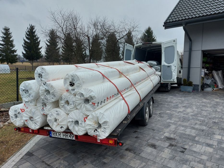 Geowłóknina drogowa 13kN POLIPROPYLEN 2 3 4 5 6 m przemysłowa