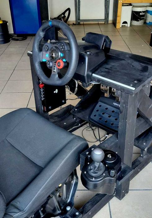 Cockpit Sim Racing + Som Surround 5.1