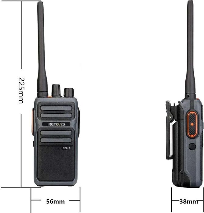 Walkie Talkie Akumulatorowe RETEVIS Rb617