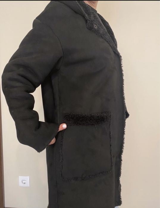 Sobretudo Pêlo Oversized
