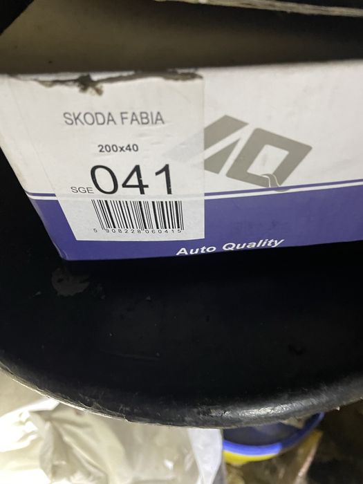 Колодки шкода фабия новые!