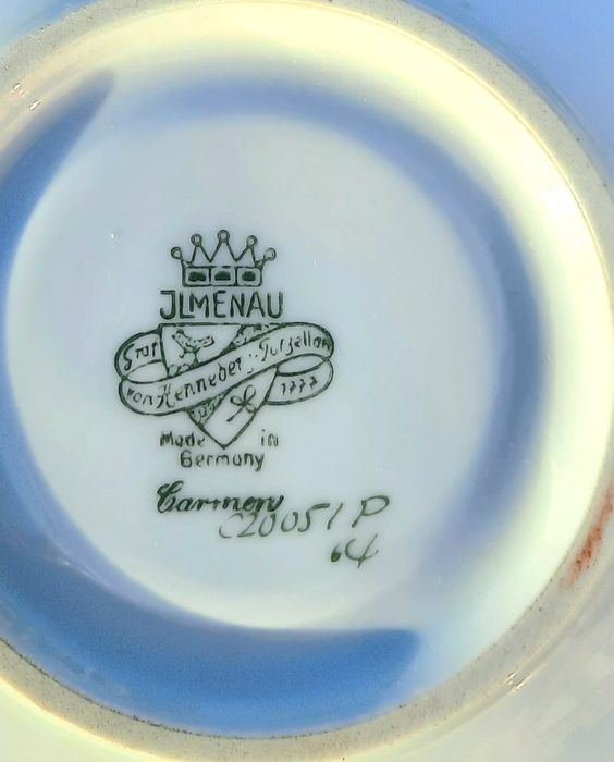 Чайний/кавовий сервіз кістяний фарфор JLMenau 1777 Carmen. Львів.