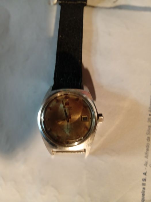 Relogio Tissot automático a trabalhar não sei os anos que possater.