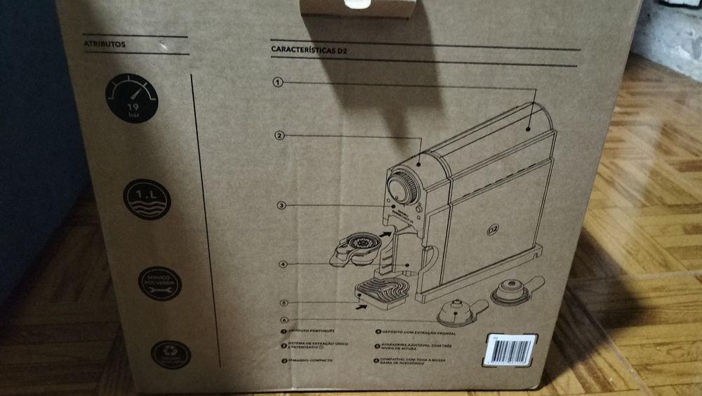 Máquina de café nova