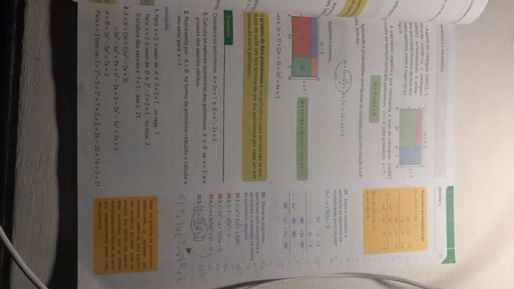 Novo Espaço Matemática 8.° ano Parte 2