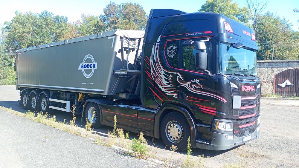 scania r 450 navi standard hydraulika aso PL 4 poduszki