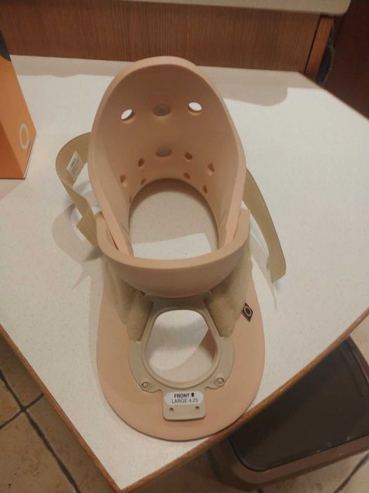 Orteza czaszkowa kołnierz ortopedyczny L + trzymacz piersiowy QMED