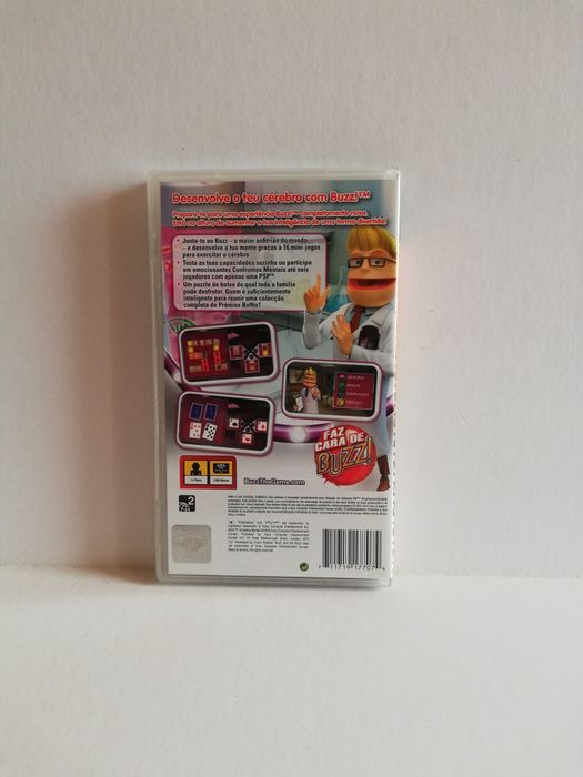 Jogo Buzz! Ginástica Mental, para a PSP