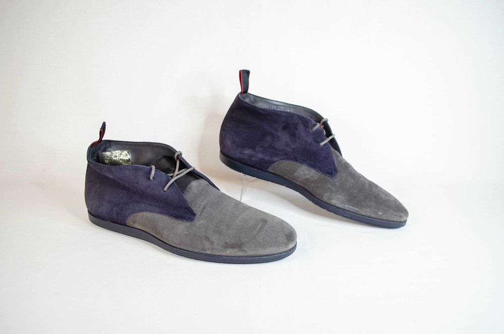 Hugo Boss Мужские Кожаные Ботинки Дезерты Оригинал! р. 44 29 см