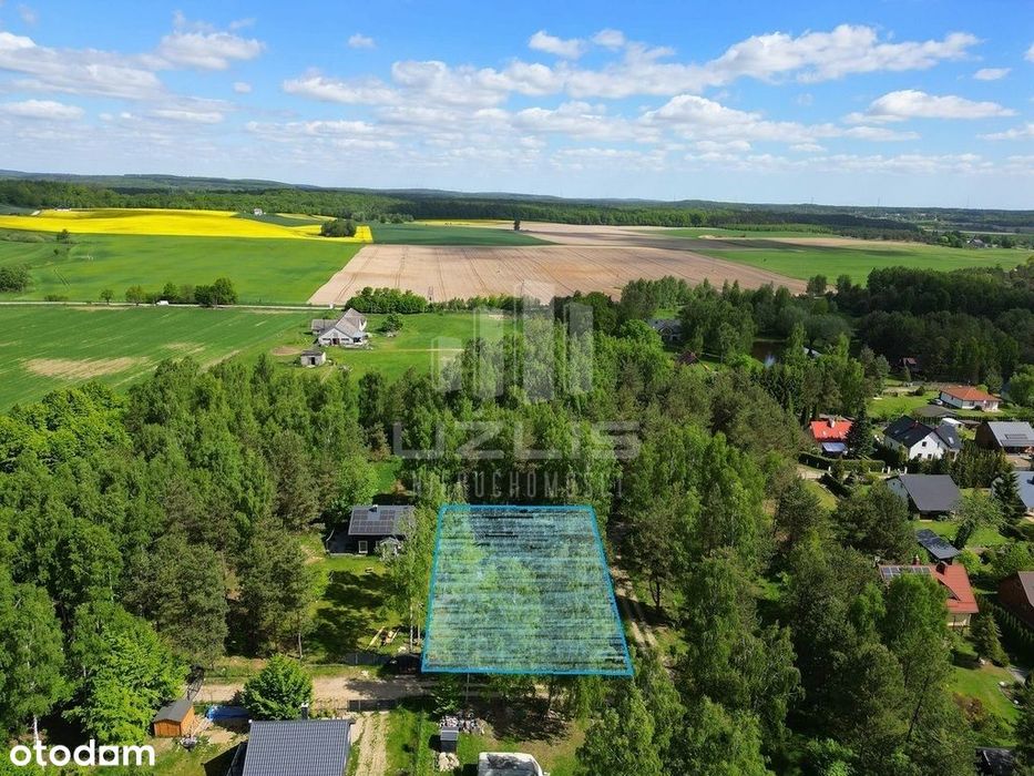 Ogrodzona działka blisko jeziora i natury - Widok 4