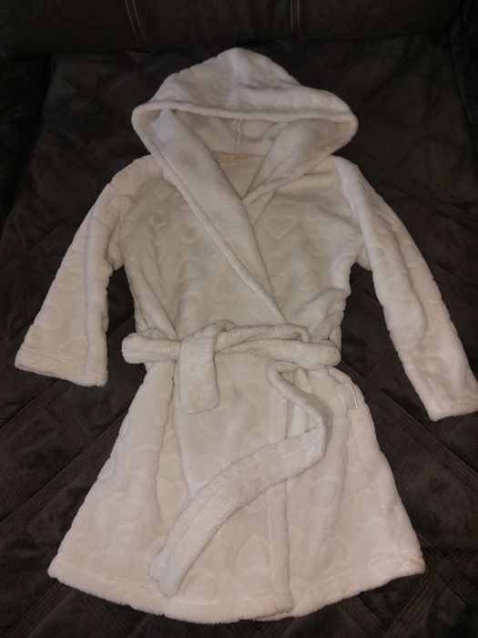 Халат теплий махровий для дівчинки 4-7 років