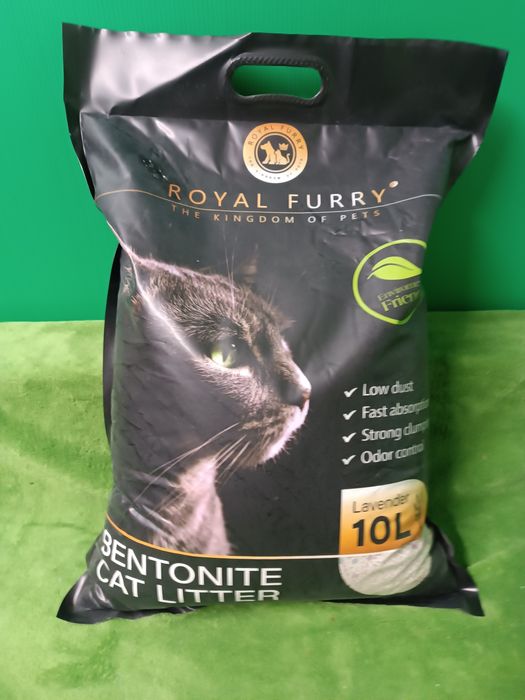 Żwirek dla kota  bentonitowy (lawenda)