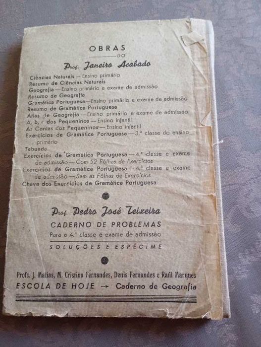 antigo livro dos anos 40/50
