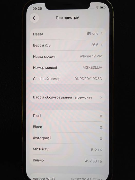 iPhone 12pro gold 512Gb ідеал