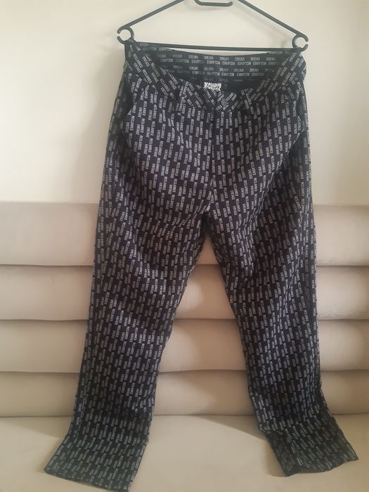 Spodnie damskie Reclamed  Vintage ,poliester roz.L