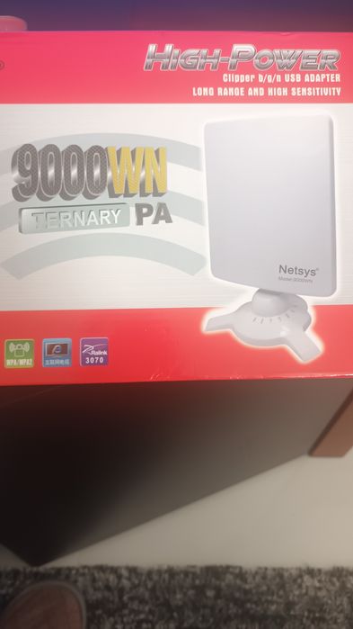 Antena Wi-Fi como nova