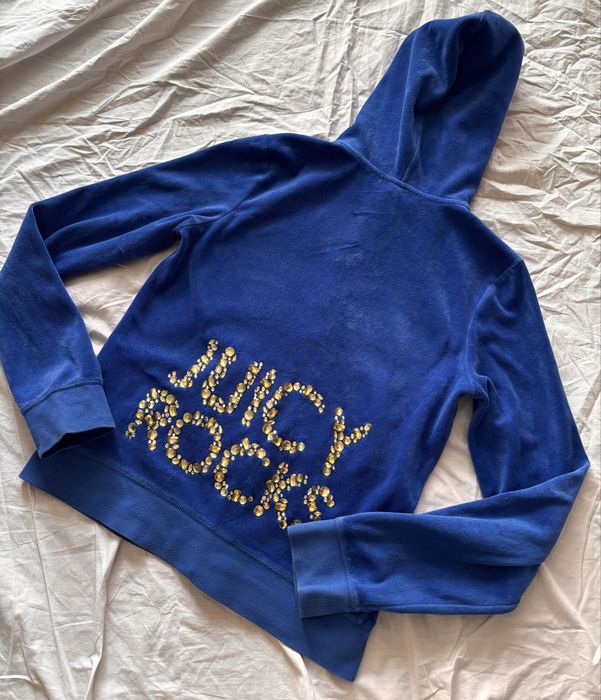 Зіпка Juicy Couture Juicy Rocks зі стразами велюрова розмір с-м