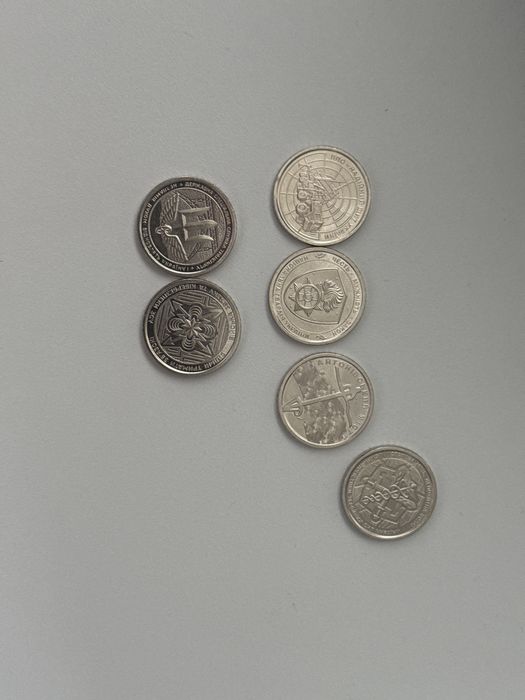 монети 10 гривень