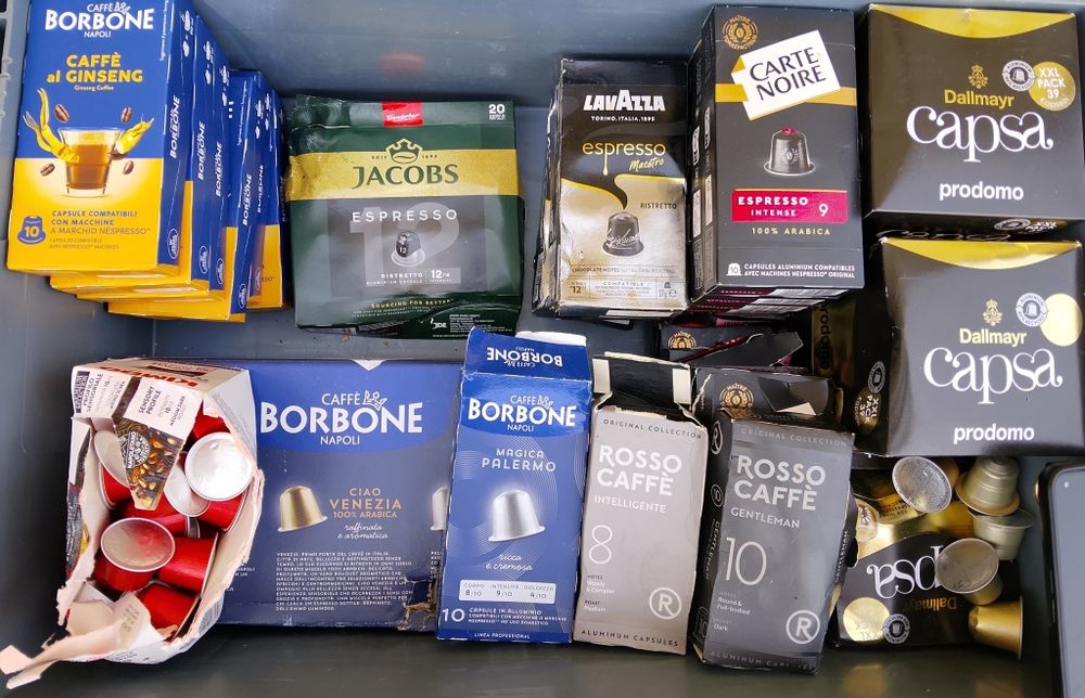 150 kapsułek do Nespresso włoskie mix różne rodzaje