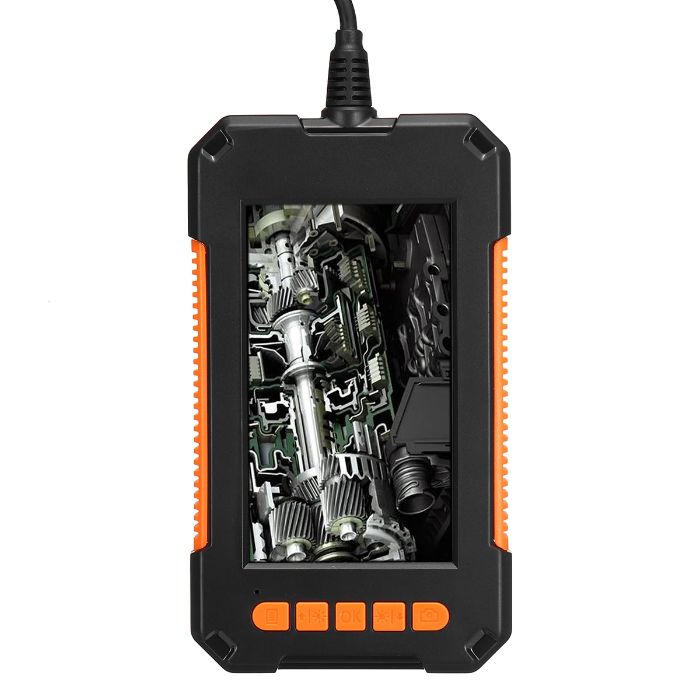 Câmera Boroscópio / Videoscópios / Endoscópio com Luz LED e Monitor -64739032642562121