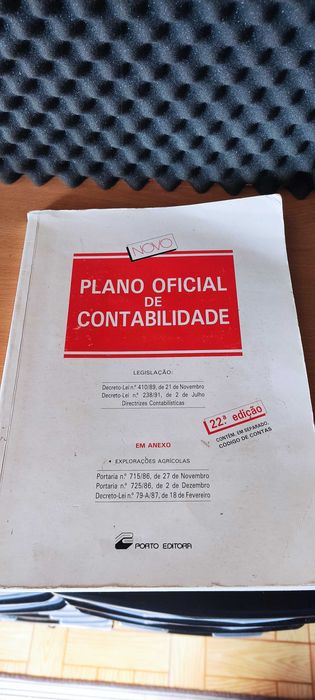 Plano Oficial de Contabilidade (22ª edição)