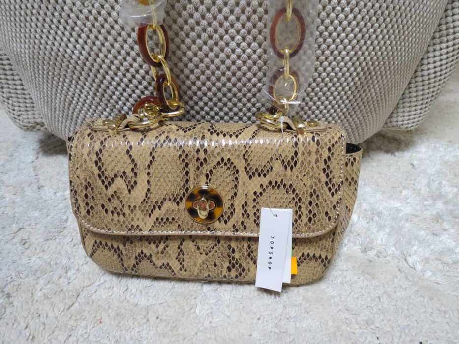 Topshop torebka imitacja węża To-7P-Tr-ol2