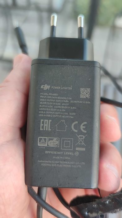 Зарядний пристрій DJI 65W EU Charger для Mavic 3