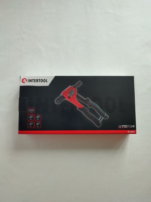 Пистолет заклепочный для резьбовых заклёпок INTERTOOL RT- 0019