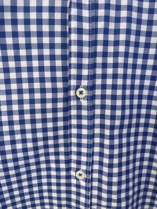 Camisa aos Quadrados Azuis e Brancos XL Nunca Usada