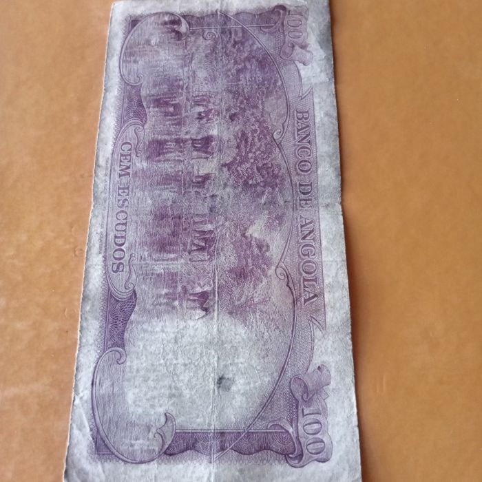 Nota 100 Escudos Angola