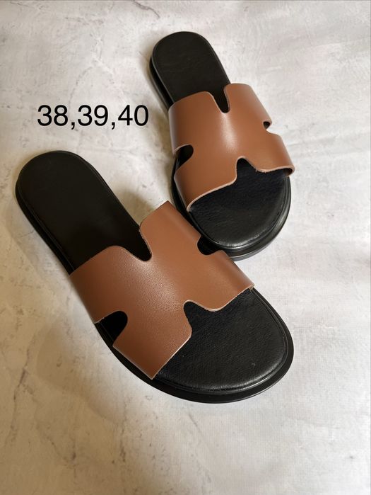 Шльопанці жіночі шкіряні 36,37,38,39,40