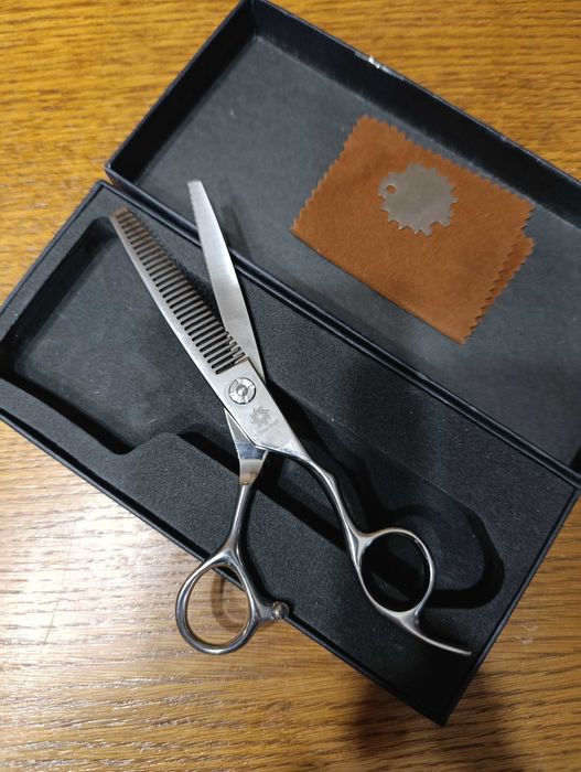 Nożyczki do włosów degażówki stal nierdzewna