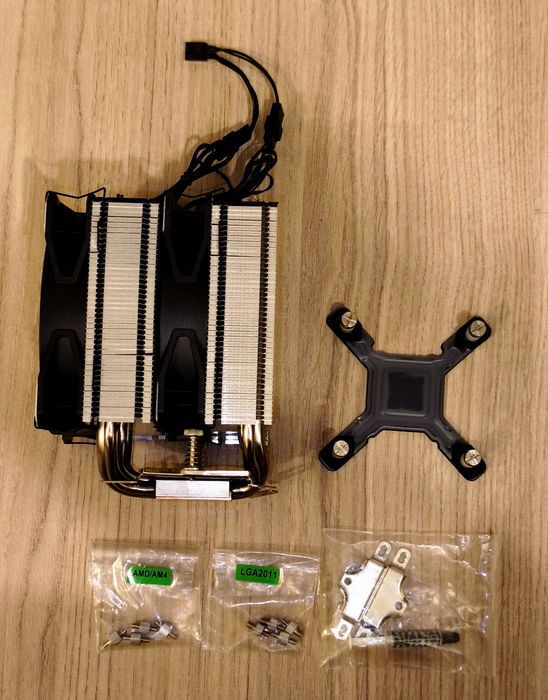 Chłodzenie CPU Gelid Phantom dwuwieżowe intel/amd