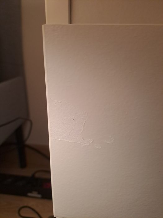 Conjunto 2 mesas cabeceira IKEA KULLEN cor branca