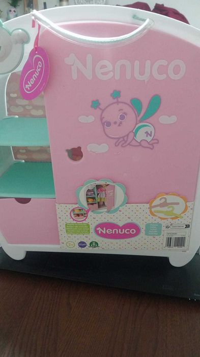 Guarda-Roupa Nenuco Rosa Famosa Acessório Bonecas