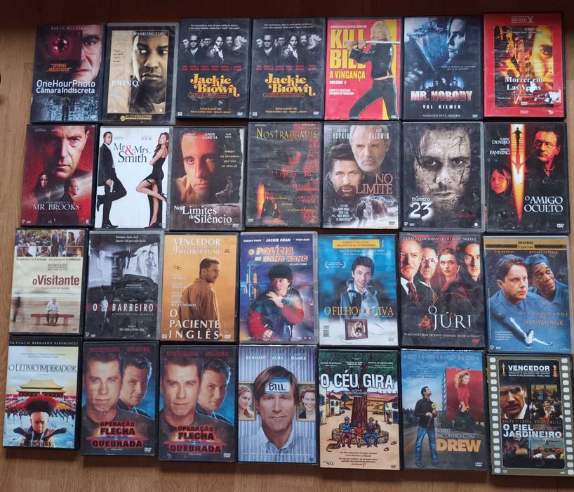 20euros tudo VHS DVD e Blu-Ray