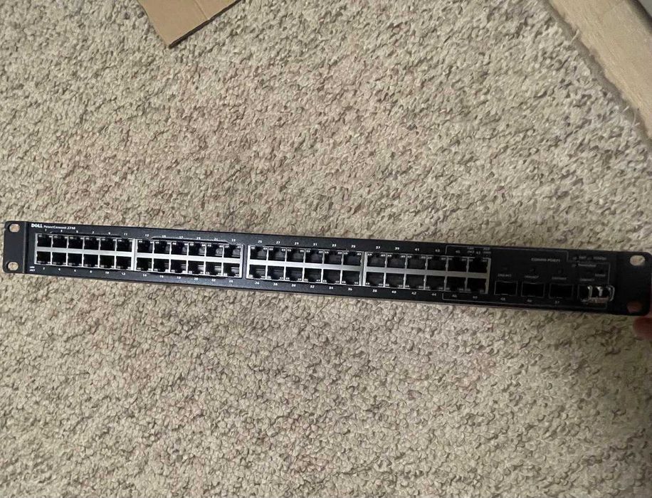 коммутатор DELL PowerConnect 2748 48+4 RJ-45+SFP 1Gb/s