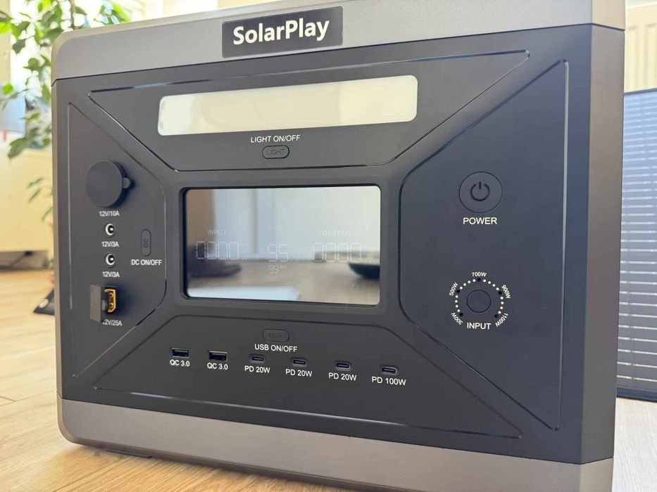 Потужна зарядна станція SOLARPLAY Q2501 — 2160 Вт·год / 2400 Вт