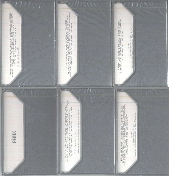 Quim Barreiros Cassetes Novas Seladas Discos de Vinil