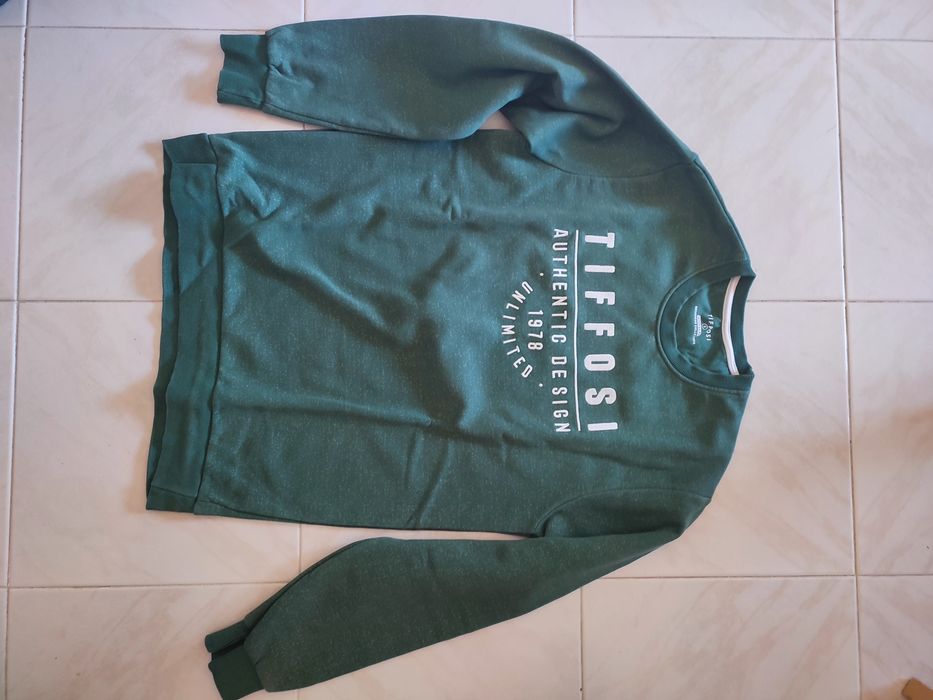 Camisola Tiffosi cor verde tamanho S