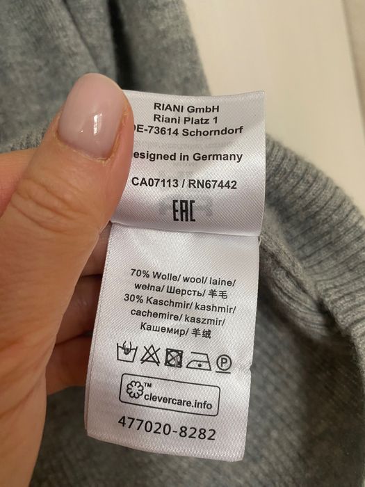 Продам брендовий светр кашемір Riani, Toteme, Luisa Cerano