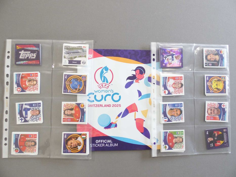 Colecção Completa UEFA Euro 2025 Women Panini