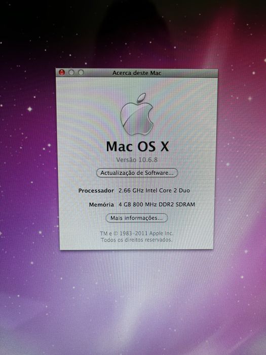 iMac 2.66GHz Intel Core 2 Duo